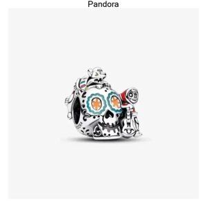 Pandora Pixar Coco Miguel & Dante Skull Glow-in-the-dark Charm